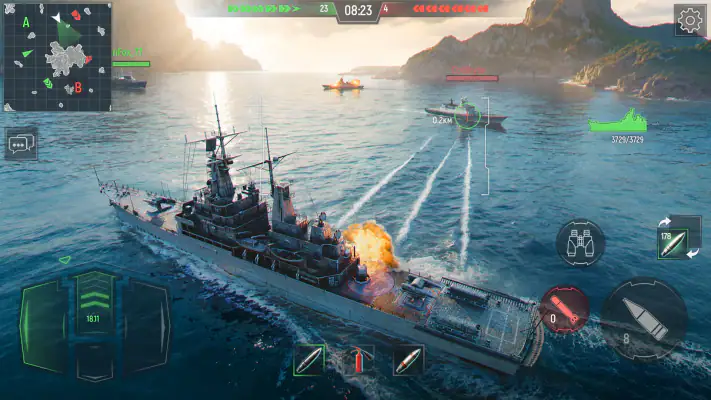 Force of Warships: Pancernik screenshot 1