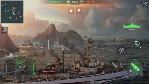 Force of Warships: Pancernik screenshot