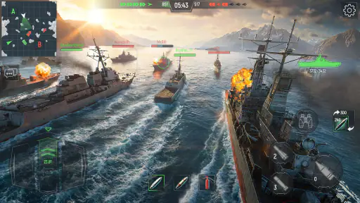 Force of Warships: Pancernik screenshot