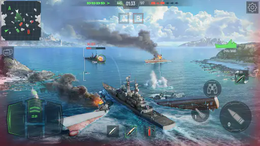 Force of Warships: Pancernik screenshot
