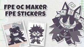 FPE OC Maker: FPE Stickers screenshot 1