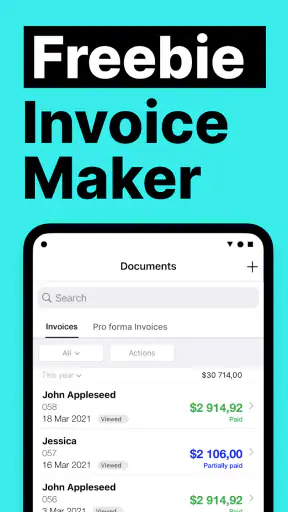 Freebie Invoice Estimate Maker screenshot 1