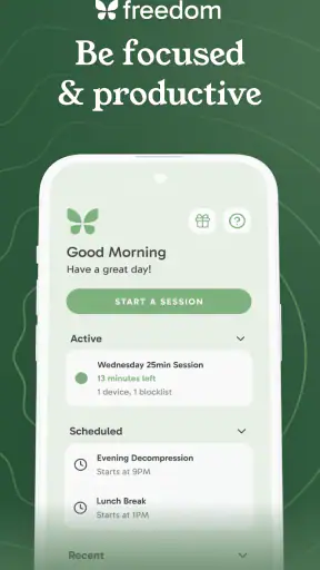 Freedom: App & Website Blocker screenshot 1