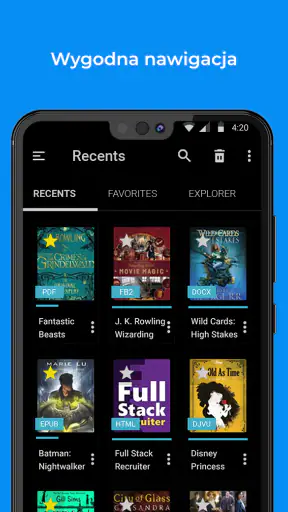 FullReader - czytnik książek screenshot 1