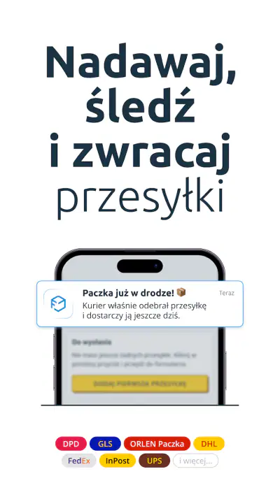 Furgonetka–Nadaj, Śledź paczki screenshot 1
