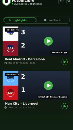 FutbolLibre screenshot 1