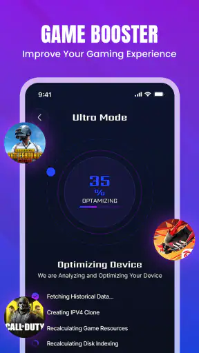 Game Booster: GFX & Lag Fix screenshot 1
