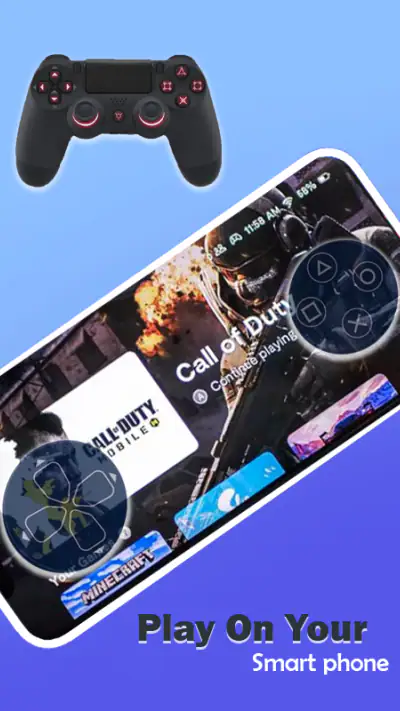 Game Controller for PS5 or PS4 screenshot 1