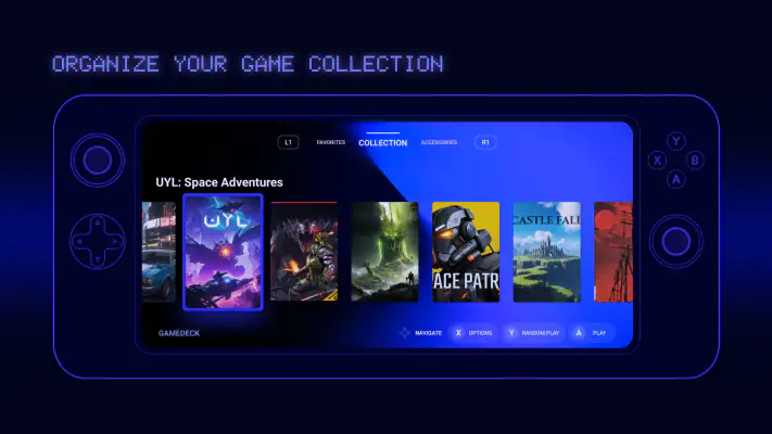 Gamedeck - The Game Launcher screenshot 1