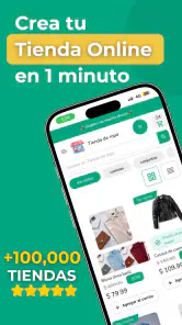 Ganvent Crea tu tienda online screenshot