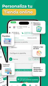 Ganvent Crea tu tienda online screenshot