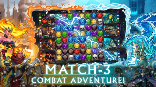 Gems of War - Match 3 RPG screenshot