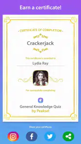 General Knowledge Quiz screenshot