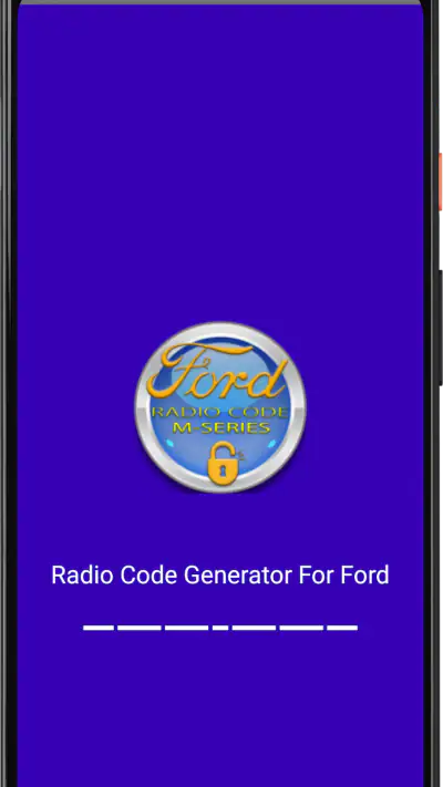 Generator kodów do radia Ford screenshot 1