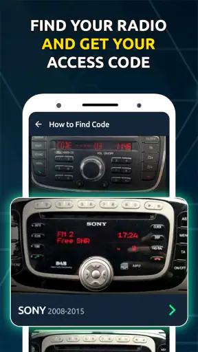 Generator kodu radiowego screenshot 1