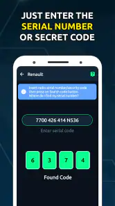 Generator kodu radiowego screenshot