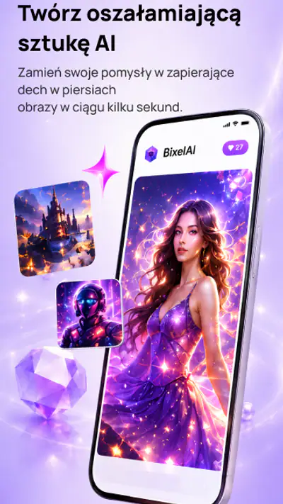 Generator obrazów BixelAI screenshot 1