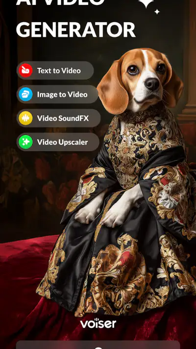 Generator wideo AI: Voiser AI screenshot 1