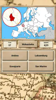 Geografia Europy - Quiz Gra screenshot 2