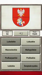 Geografia Polski - Quiz Gra screenshot