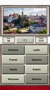 Geografia Polski - Quiz Gra screenshot