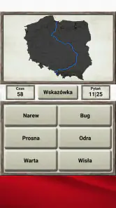 Geografia Polski - Quiz Gra screenshot