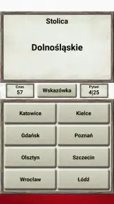 Geografia Polski - Quiz Gra screenshot