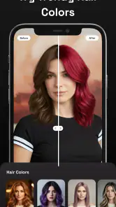 Glam Up AI:Makeup, Hair & Face screenshot