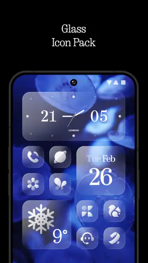 Glass Icons screenshot 1