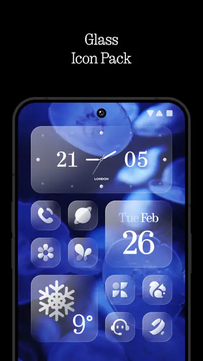 Glass Icons screenshot 1