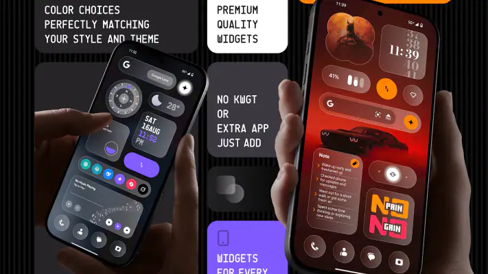 Glass Widgets screenshot 1