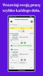 Godziny pracy 4b screenshot