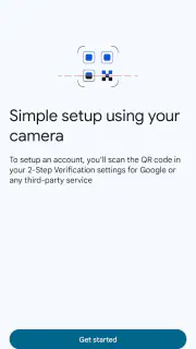 Google Authenticator screenshot 2