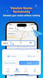 GPS Emulator - AnyTo screenshot