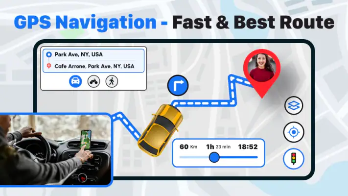 GPS Maps Navigation Directions screenshot 1