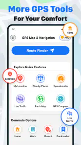 GPS Maps Navigation Directions screenshot