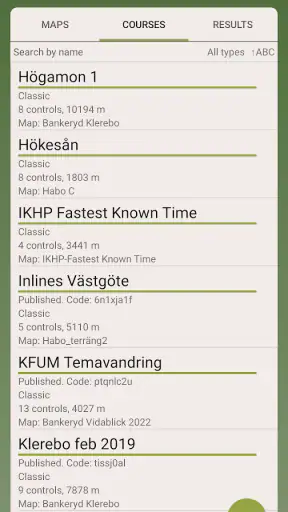 GPS Orienteering screenshot 1