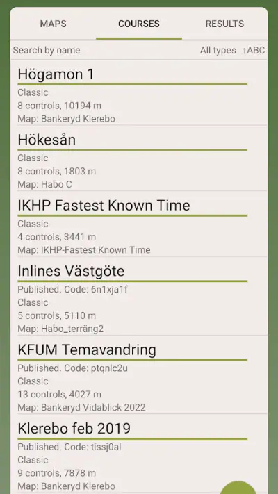 GPS Orienteering screenshot 1