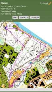GPS Orienteering screenshot