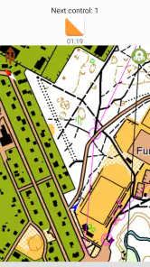 GPS Orienteering screenshot