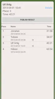 GPS Orienteering screenshot 4