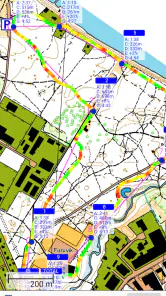GPS Orienteering screenshot