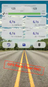 GPS Race Timer screenshot
