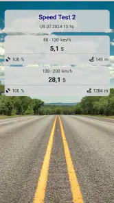 GPS Race Timer screenshot