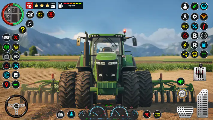 Gra o rolnictwie traktorów screenshot 1