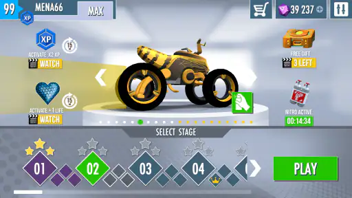 Gravity Rider Zero screenshot