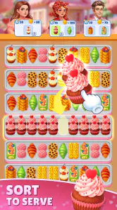 Grill Cooking: Sort Challenge screenshot