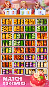 Grill Cooking: Sort Challenge screenshot