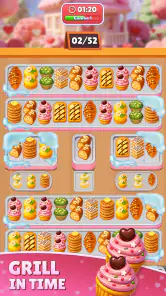 Grill Cooking: Sort Challenge screenshot