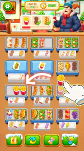 Grill Sort - Sortuj Jedzenie screenshot